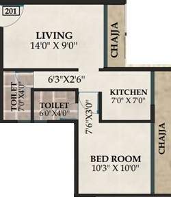  pushpak pride Floor Plan Floor Plan