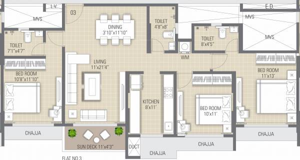  tiara-by-swastik-empire Floor Plan Floor Plan