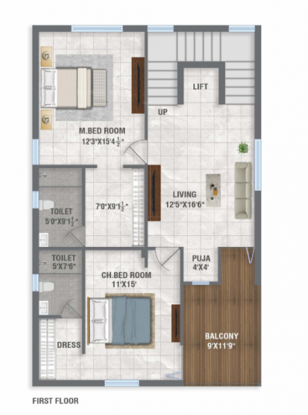  32-springs Floor Plan First Floor Plan