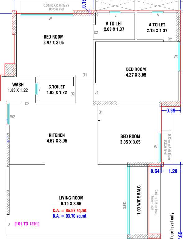  raj luxuria Floor Plan Floor Plan