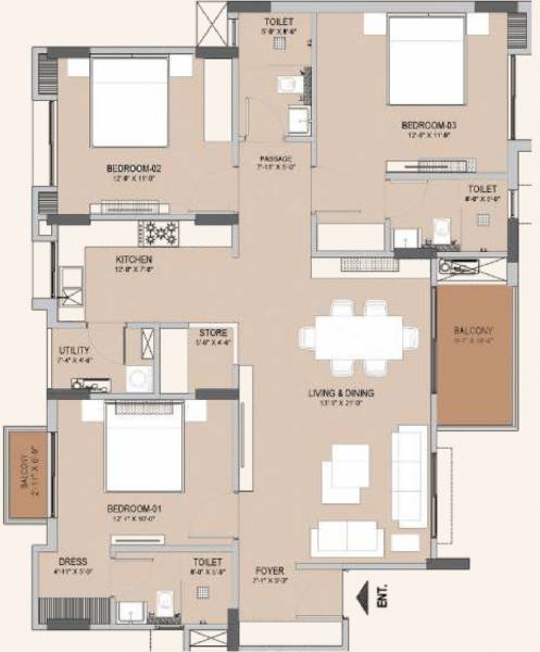 Floor Plan palm-springs-phase-iii Floor Plan Floor Plan