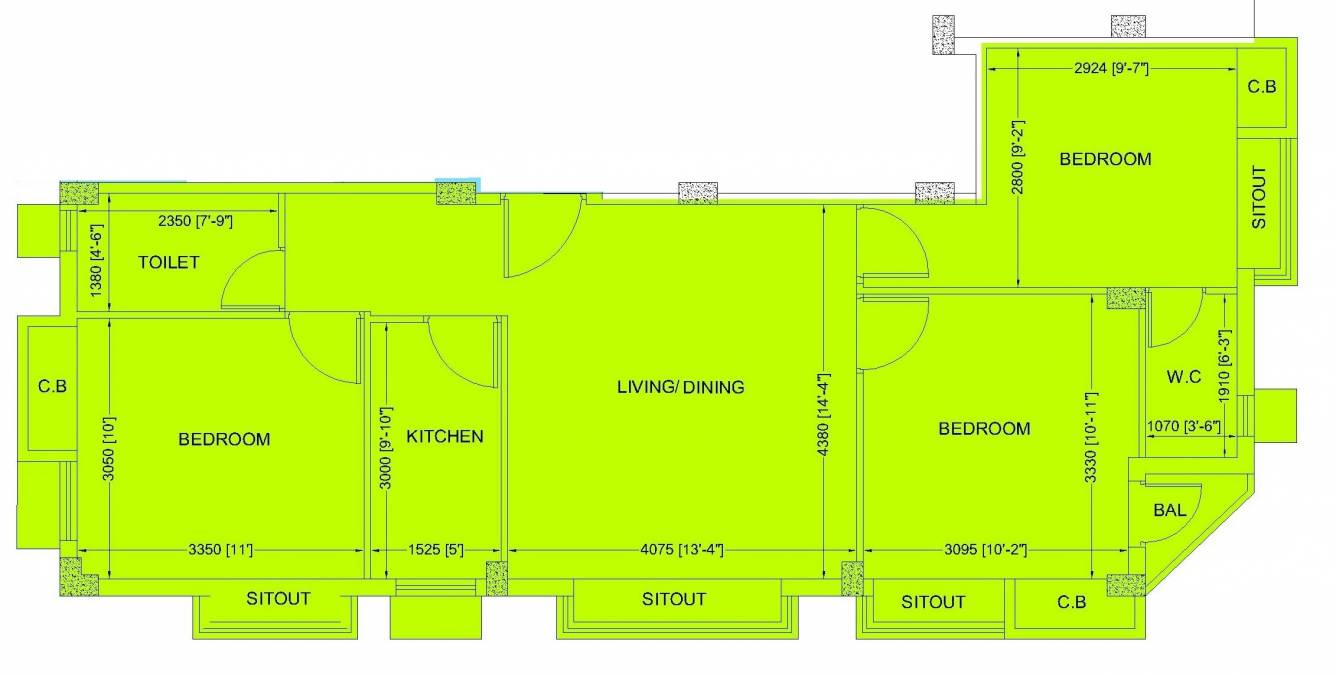  samyra flora Floor Plan Floor Plan