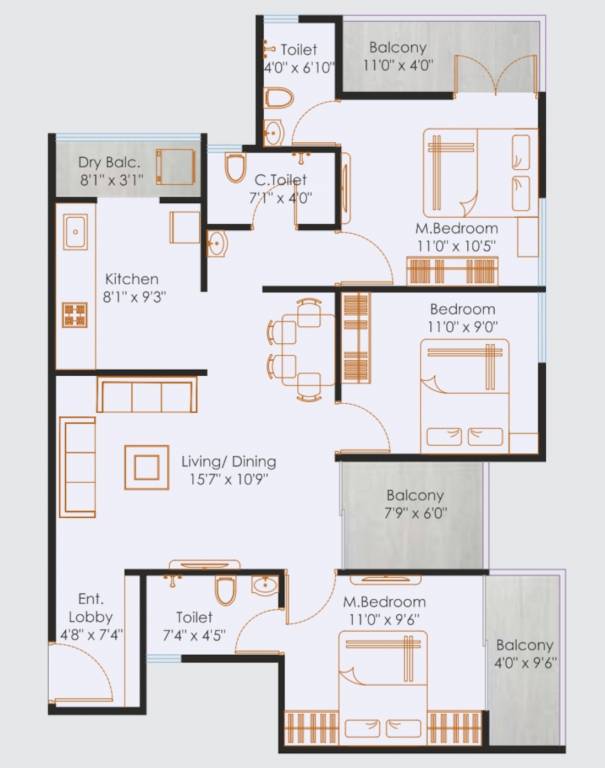  skydale Floor Plan Floor Plan