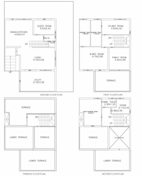  padmabhavam-villa Floor Plan Floor Plan