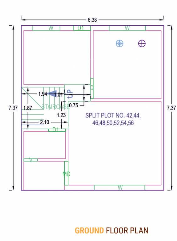 spring blossom Floor Plan Ground Floor Plan