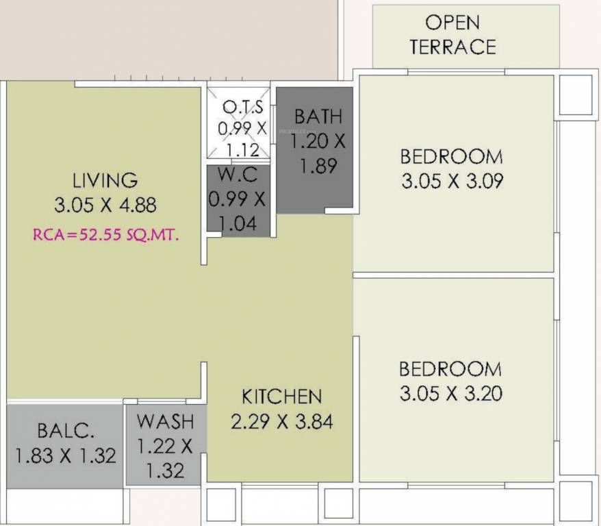 ram residency b tower Floor Plan Floor Plan