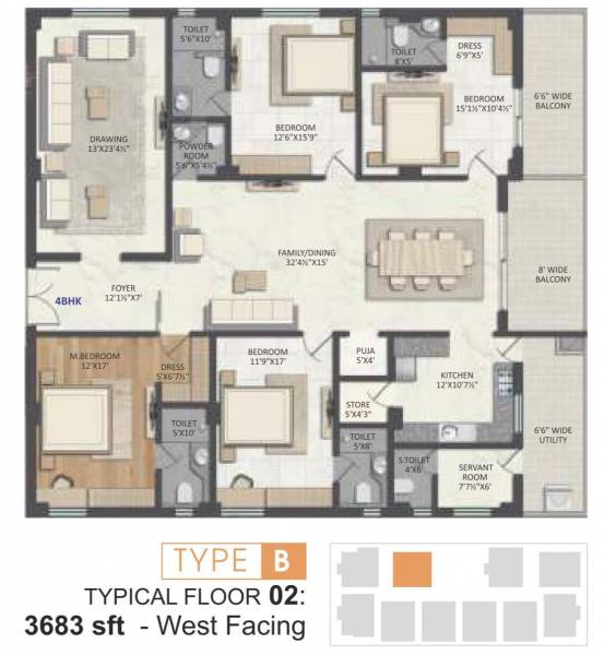  the-niche Floor Plan Floor Plan