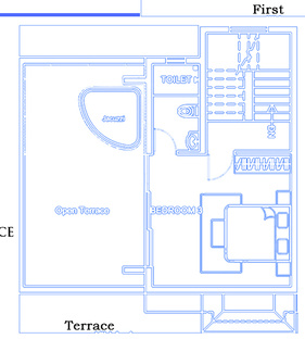 harmony villas Floor Plan Ground Floor Plan