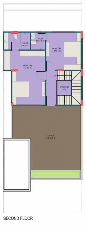  imperial mansion Floor Plan Second Floor Plan