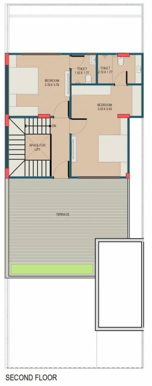  imperial mansion Floor Plan Second Floor Plan