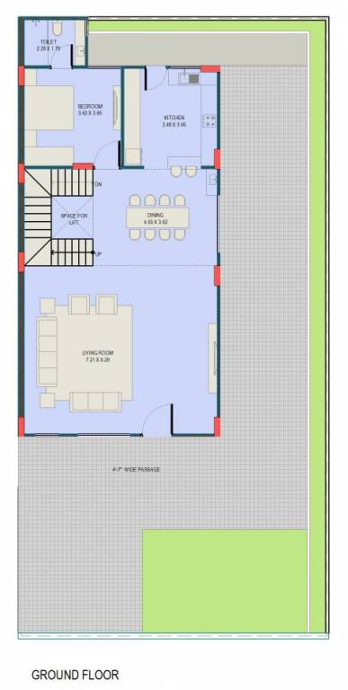  imperial mansion Floor Plan Ground Floor Plan