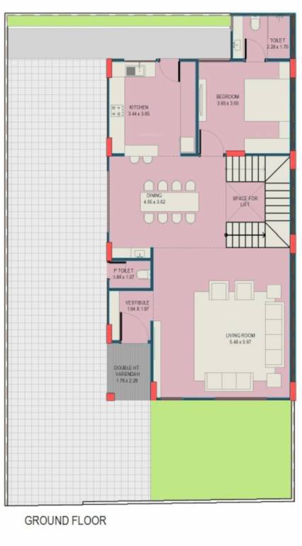  imperial mansion Floor Plan Ground Floor Plan