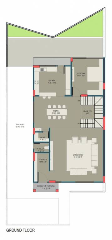 imperial mansion Floor Plan Ground Floor Plan