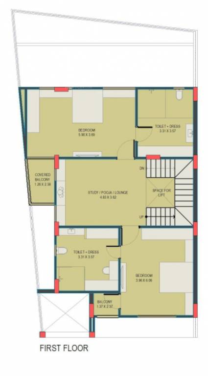  imperial mansion Floor Plan First Floor Plan