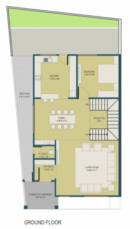 imperial mansion Floor Plan Ground Floor Plan