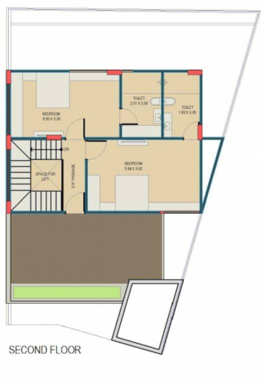  imperial mansion Floor Plan Second Floor Plan