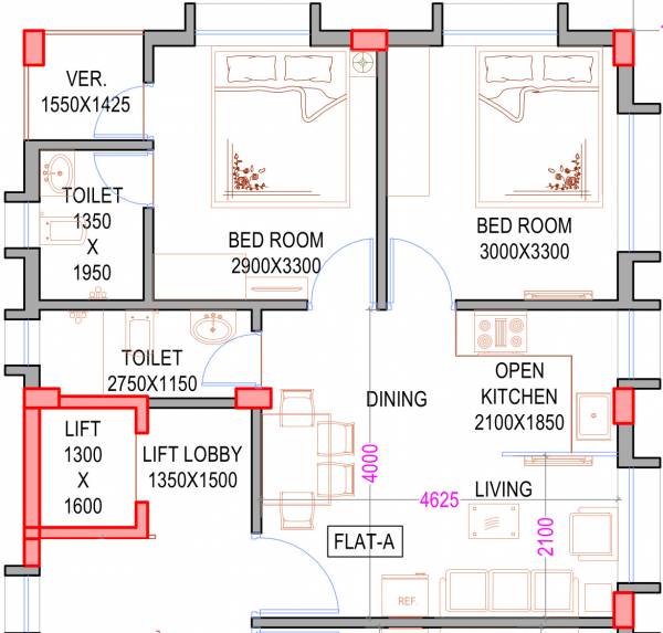  the-park-side Floor Plan Floor Plan