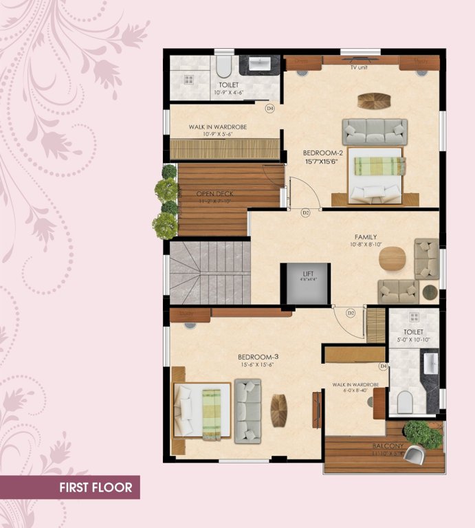  sathyanand avenue Floor Plan First Floor Plan