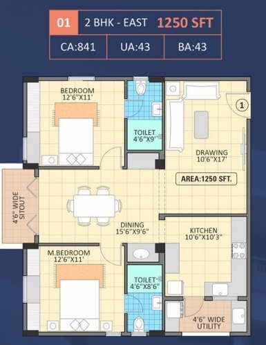 sapphire Floor Plan Floor Plan