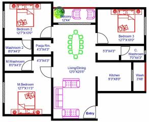  kaushik Floor Plan Floor Plan