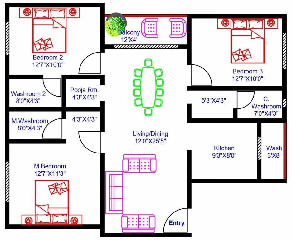  kaushik Floor Plan Floor Plan