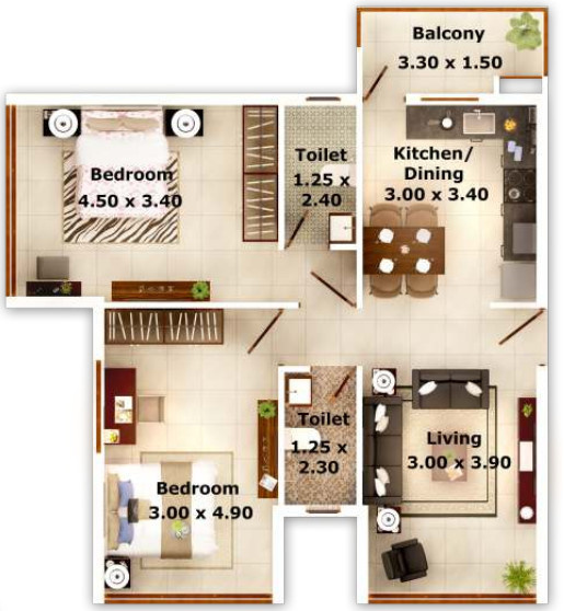  seaside-ii Floor Plan Floor Plan