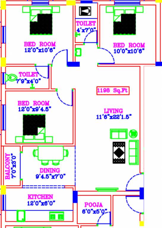 Floor Plan sanjana flats Floor Plan Floor Plan