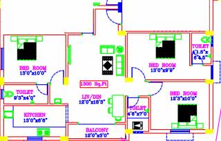 Floor Plan sanjana-flats Floor Plan Floor Plan