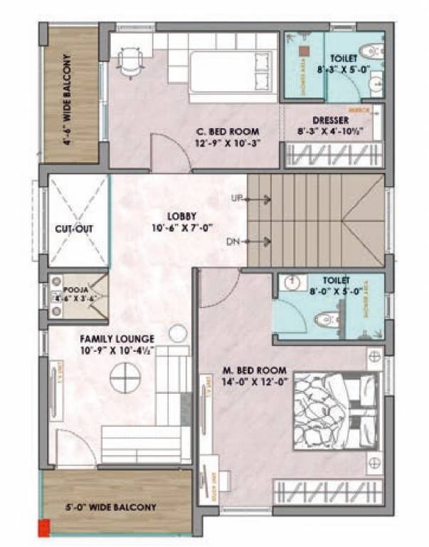  green park Floor Plan First Floor Plan