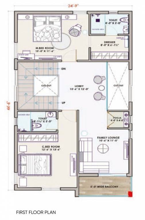  green park Floor Plan First Floor Plan