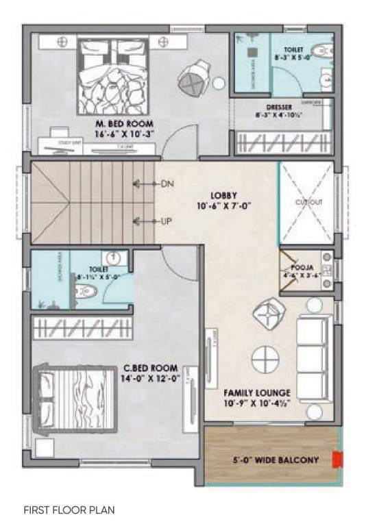  green park Floor Plan First Floor Plan