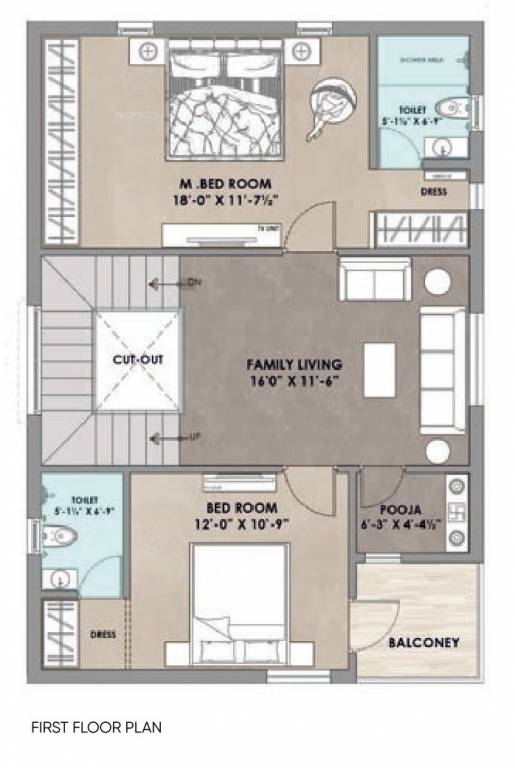  green park Floor Plan First Floor Plan