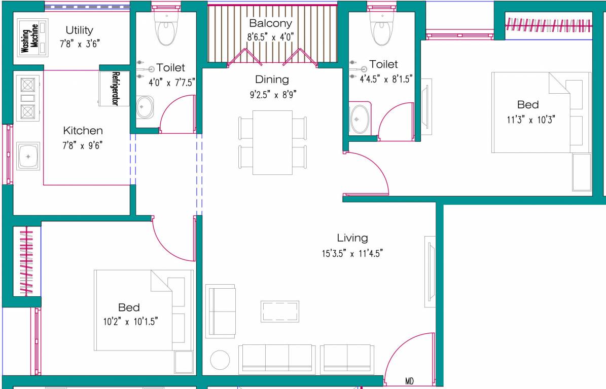 Floor Plan windsor castle phase 1 Floor Plan Floor Plan