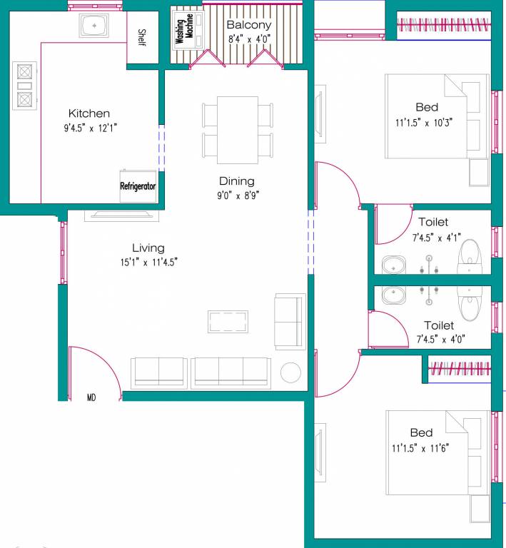 Floor Plan windsor castle phase 1 Floor Plan Floor Plan