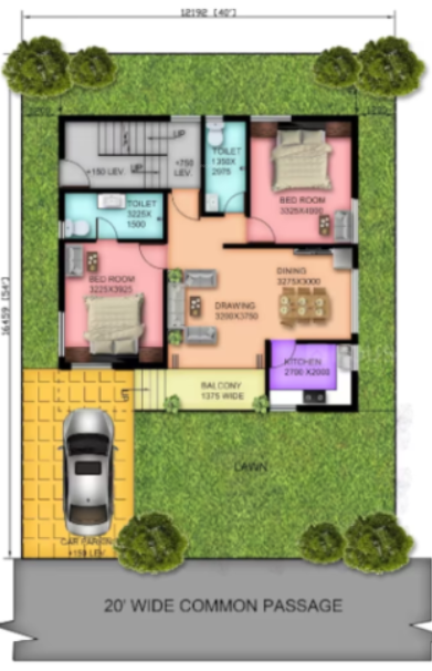  sm city Floor Plan Ground Floor Plan