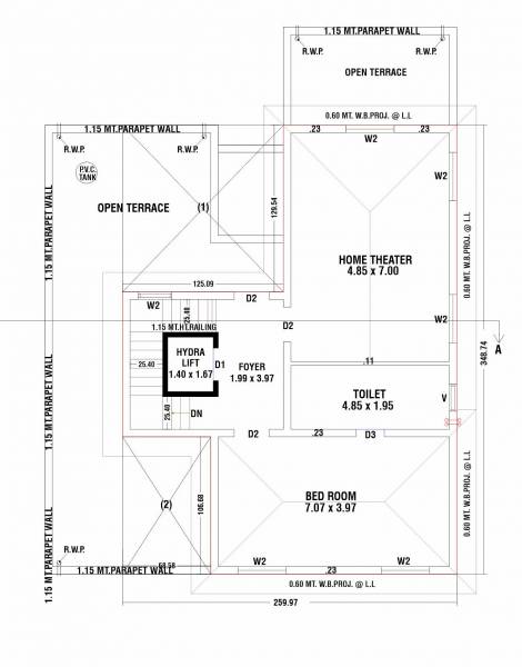  kunj-vihar Floor Plan Second Floor Plan
