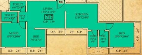  arafat anab al ashiyana chs ltd Floor Plan Floor Plan