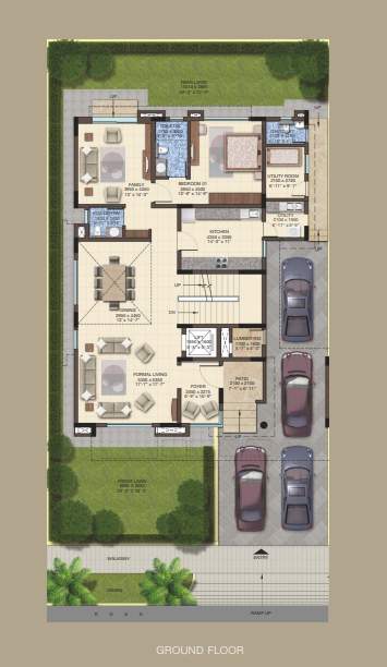 international city Floor Plan Ground Floor Plan
