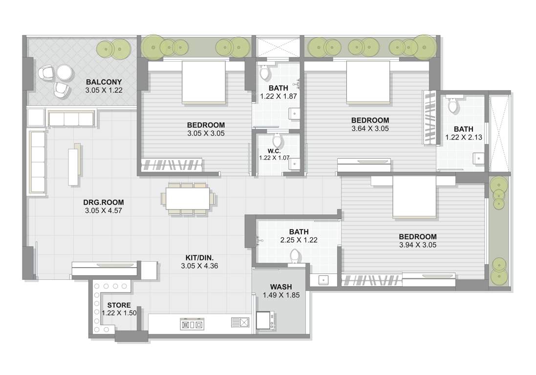  heights Floor Plan Floor Plan