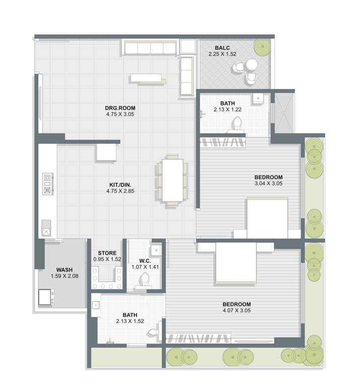  heights Floor Plan Floor Plan