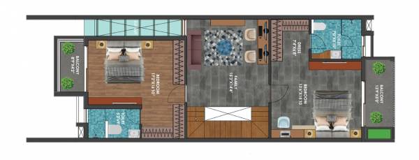  gravity-aranya Floor Plan First Floor Plan