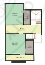  gokuldham-premium-bunglows Floor Plan First Floor Plan