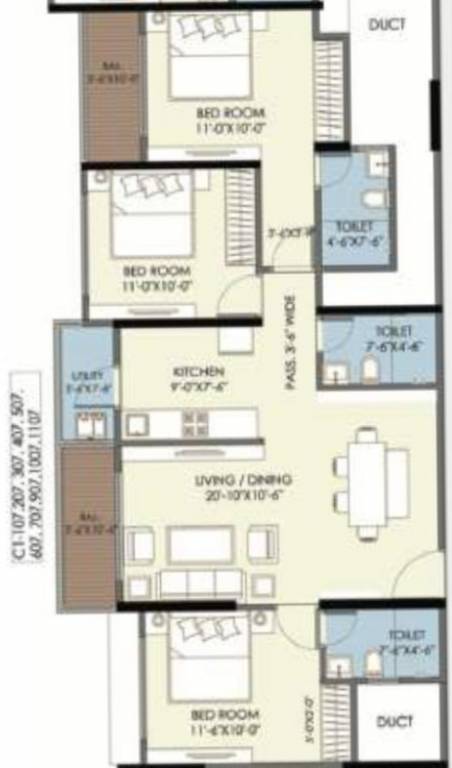 Floor Plan newtown ph 3 c bldg Floor Plan Floor Plan