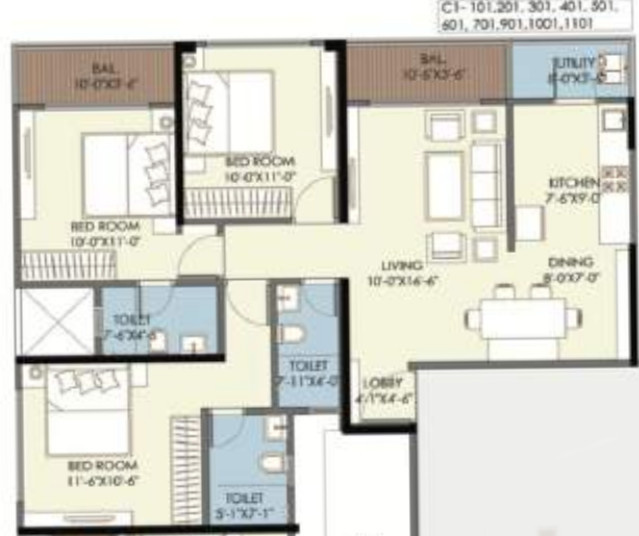 Floor Plan newtown ph 3 c bldg Floor Plan Floor Plan