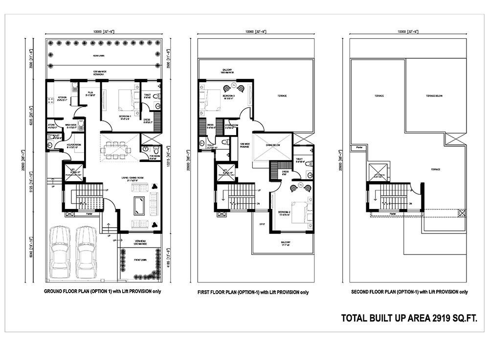  fleur villas Floor Plan Floor Plan