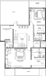  fleur villas Floor Plan First Floor Plan