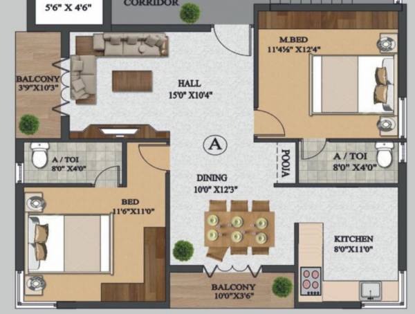  vanam Floor Plan Floor Plan