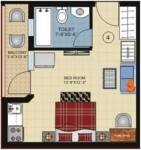 Pushpanjali Gopananda (1BHK+1T (450 sq ft) 450 sq ft)