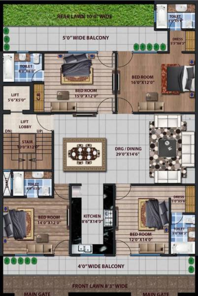  premium-floors-275yd Floor Plan Floor Plan