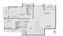 Upper Level Penthouse Plan  isquare Floor Plan Upper Level Penthouse Plan